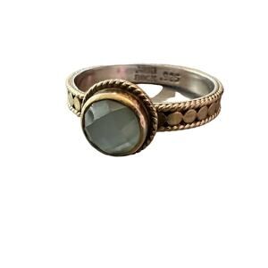 Anna Back 925 Sterling Silver Ring Size 7.25